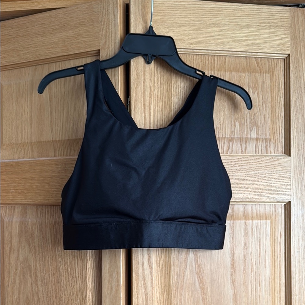 Fabletics Black Racerback Sports Bra